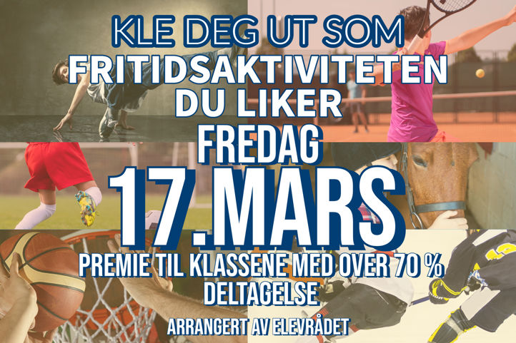 Takk for en super fredag med mange glade, fornøyde og utkledde elever.