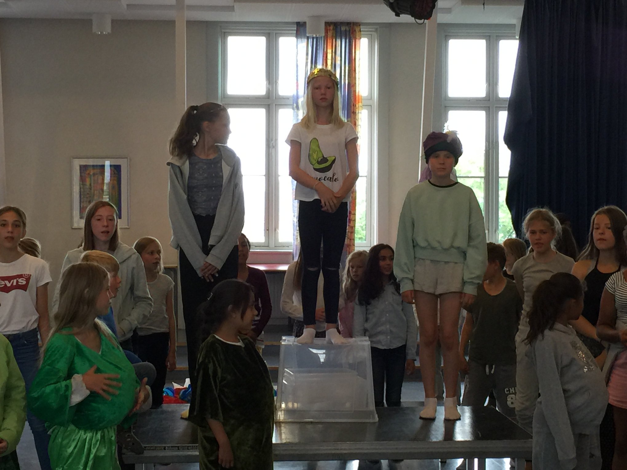 Det øves til festivalkveld