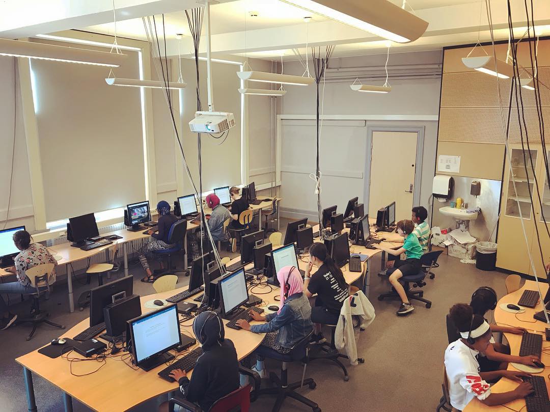 Journalistene i gang med skrivekurs