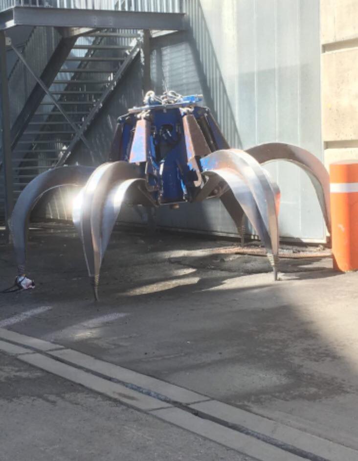 Med denne avfallskloa blir det avfallet vi ikke sorterer, løftet i ovn og brent